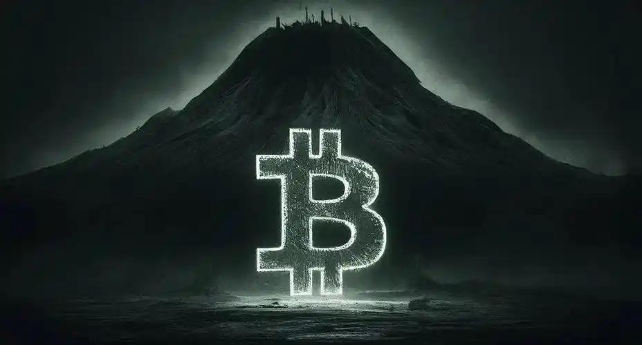 A close-up view of an advanced Bitcoin mining rig