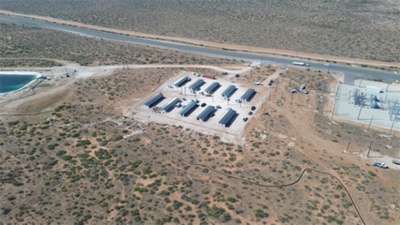 A bustling mining farm showcasing advanced cooling setups that enhance efficiency and ROI