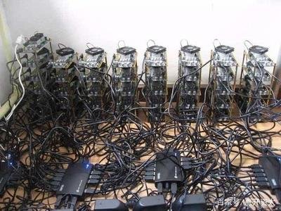 An intricate view of a high-performance mining rig optimized for remote hosting setups